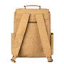 15 Inch Laptop Backpack In Cork Leather, thumbnail 4 of 9