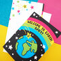 Welcome To Earth New Baby Card, thumbnail 2 of 7