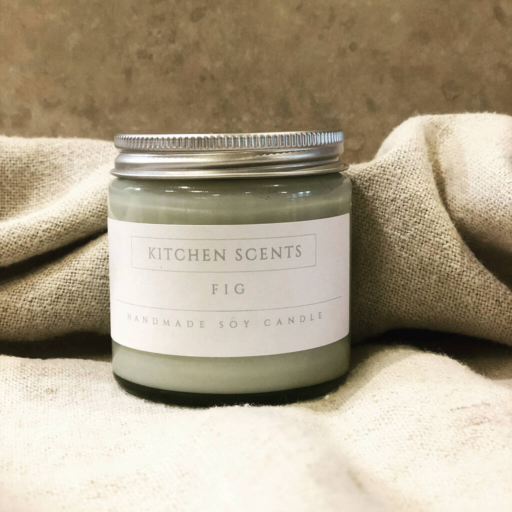 Fig Soy Candle By Kitchen Scents