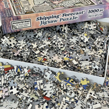 Colour Shipping Forecast Jigsaw Puzzle 500 / 1000 Pieces, 5 of 12