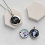 Personalised Engraved Locket Necklace With Photo, thumbnail 3 of 12