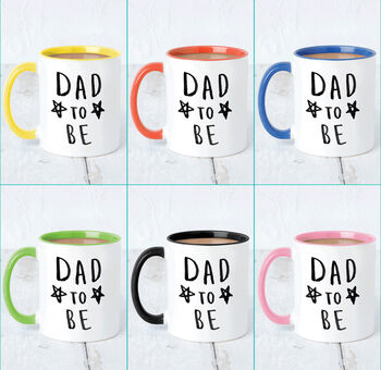 Parents To Be 'Dad And Mum To Be' Mug Set, 2 of 6