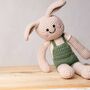 Handmade Bunny Boy Fair Trade Toy, thumbnail 1 of 5