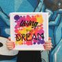 'Living The Dream' Modern Cross Stitch Kit, thumbnail 1 of 4