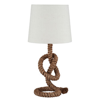 Rockport Jute Rope Knot Table Lamp, 2 of 8
