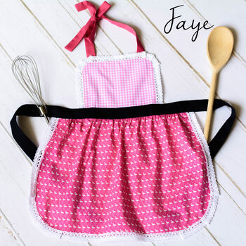 Toddler Girls Aprons, Mother And Daughter Aprons, 11 of 12