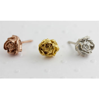 Rose Lapel Pin – Silver/Gold/Rose Gold, 4 of 8