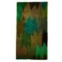 Handmade Tufted Large Green Rectangle Rug, thumbnail 2 of 12