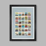 Fells And Waters Of The Lake District Poster Print, thumbnail 1 of 3
