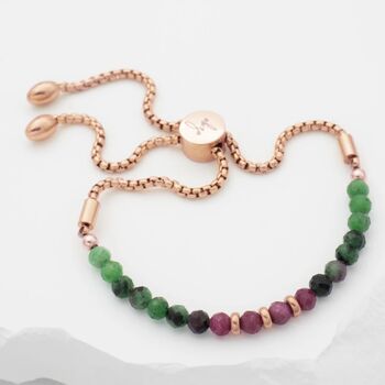 Ruby In Zoisite Bracelet, 6 of 9