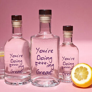 You're Doing F***Ing Great London Dry Gin, 3 of 3