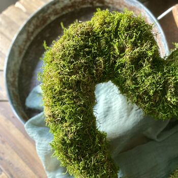 Moss Heart Wreath Hanging, 10 of 11