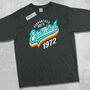 'Established 1972' 50th Birthday Gift T Shirt, thumbnail 7 of 9
