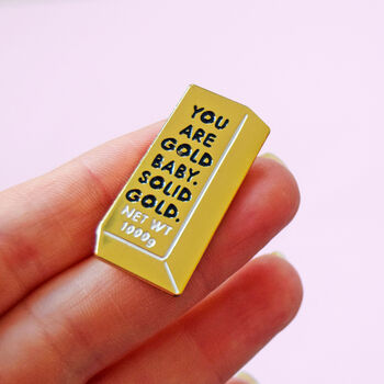 'You Are Gold' Card And Badge, 3 of 4