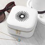 Customisable Sun White Travel Jewellery Case, thumbnail 2 of 10