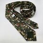 Liberty Tie In Dark Green Strawberry Thief, thumbnail 3 of 3