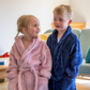 Personalised Children's Fleece Dressing Gown, thumbnail 4 of 9