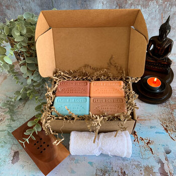 Handmade French Soaps 'Opulent' Gift Set, 3 of 6