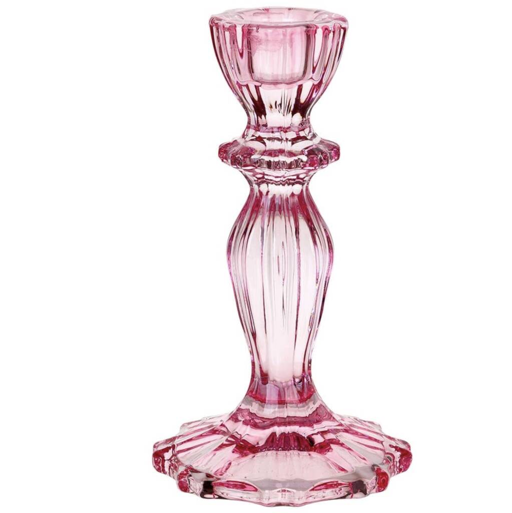 Boho Pink Candle Holder By The Best Room