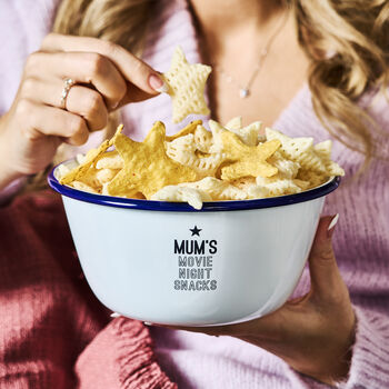 Personalised Mum's Movie Night Snack Bowl, 3 of 3