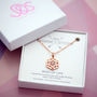 Rose Gold Colour Gift Card Necklace Charm Selection, thumbnail 9 of 11