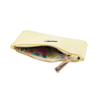 Yellow Coin Purse With Bird Charm, 3 of 3