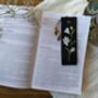 Hand Embroidered Lily Bookmark, thumbnail 6 of 7