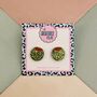 Mediterranean Olive Resin Stud Earrings, thumbnail 1 of 2
