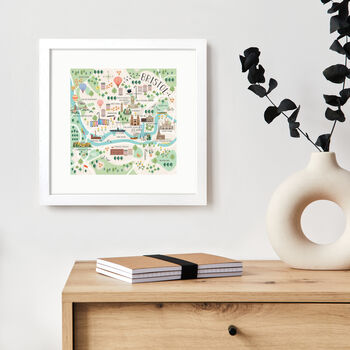 Map Of Bristol Print By Hilary Yafai, 2 of 8