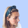 Bawley Blue Knot Headband, thumbnail 1 of 5