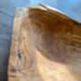 Huge 90cm Teak Root Long Fruit Bowl Wood Handmade Gift Centrepiece, thumbnail 8 of 8