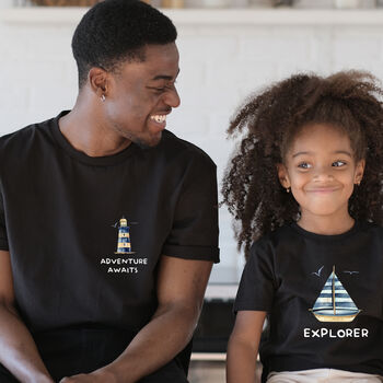 Daddy And Baby Matching T Shirt, 3 of 9