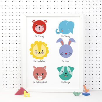 Colourful Animal Personality Print, 4 of 6