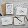 Coastal Animals Card Stationery Set, thumbnail 3 of 4