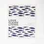 Eco Dishcloths | Fish And Wave, thumbnail 1 of 2