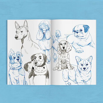 Dog Sketchbook Zine, 5 of 6