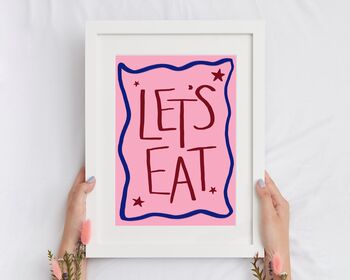 Let's Eat Home/Kitchen Print, 3 of 4