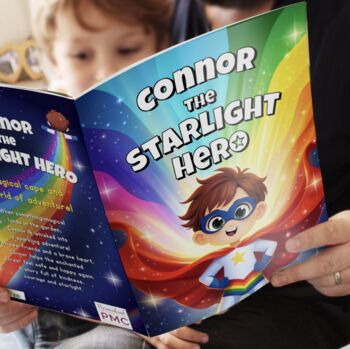 Personalised Starlight Hero Story Book, 3 of 6
