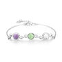 Personalise Create Your Own Family Birthstones Bracelet, thumbnail 1 of 11
