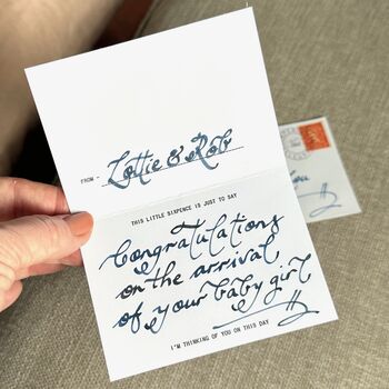 We Handwrite Your Personalised Message Card, 5 of 9