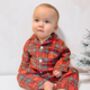 Personalised Embroidered Kids/ Baby Pyjamas, thumbnail 1 of 5