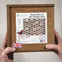Butterflies Of The British Isles Wooden Jigsaw Puzzle, thumbnail 6 of 7