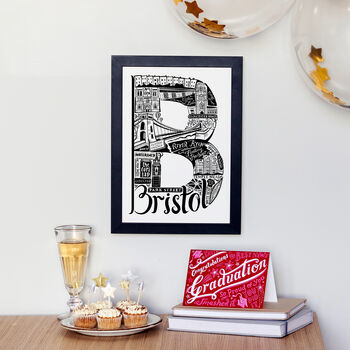 Bristol Print Graduation Gift, 6 of 6