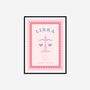 Children's Libra Zodiac Print, thumbnail 4 of 8