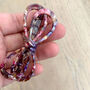 Rainbow Tortoiseshell Knot Bow Hair Barrette Clip, thumbnail 4 of 5