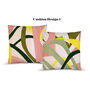 Pink, Green And Yellow Abstract Set Of Cushions, thumbnail 8 of 8