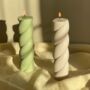 Marshmallow Shaped Pillar Candle, thumbnail 1 of 1