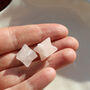 Rose Quartz Merkaba Star Crystal Gift With Pouch, thumbnail 3 of 5