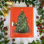 Mulled Wine Truffle Advent Calendar Red Christmas Tree, thumbnail 2 of 4