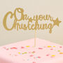 Christening Celebration Cake Topper Nine Colour Options, thumbnail 2 of 3